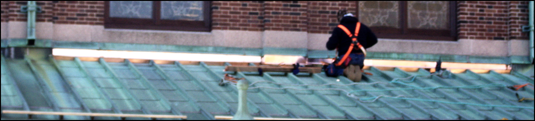 Historical Copper Roofing Repair and Restoration